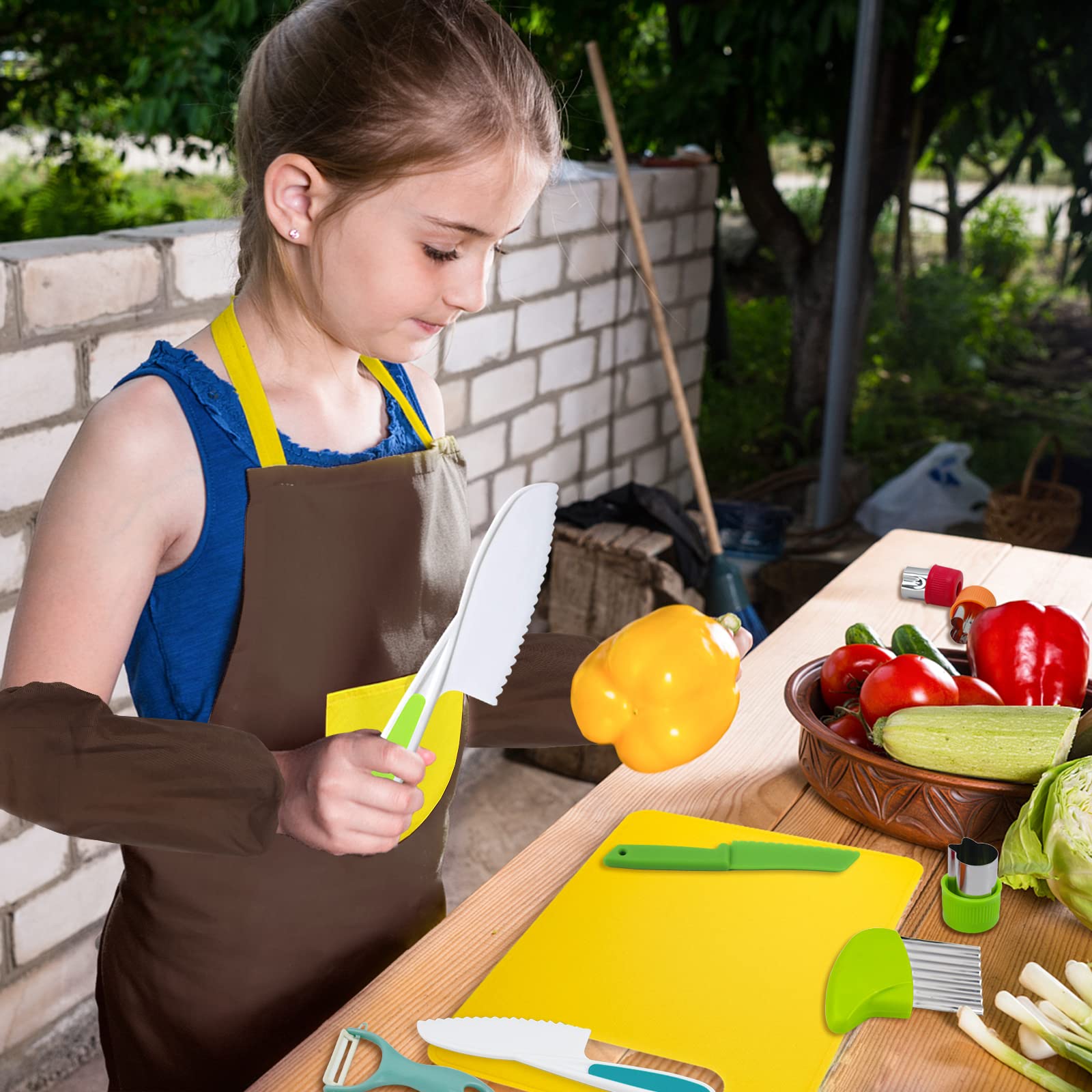 Sandwich cutters and other tools for kids cooking