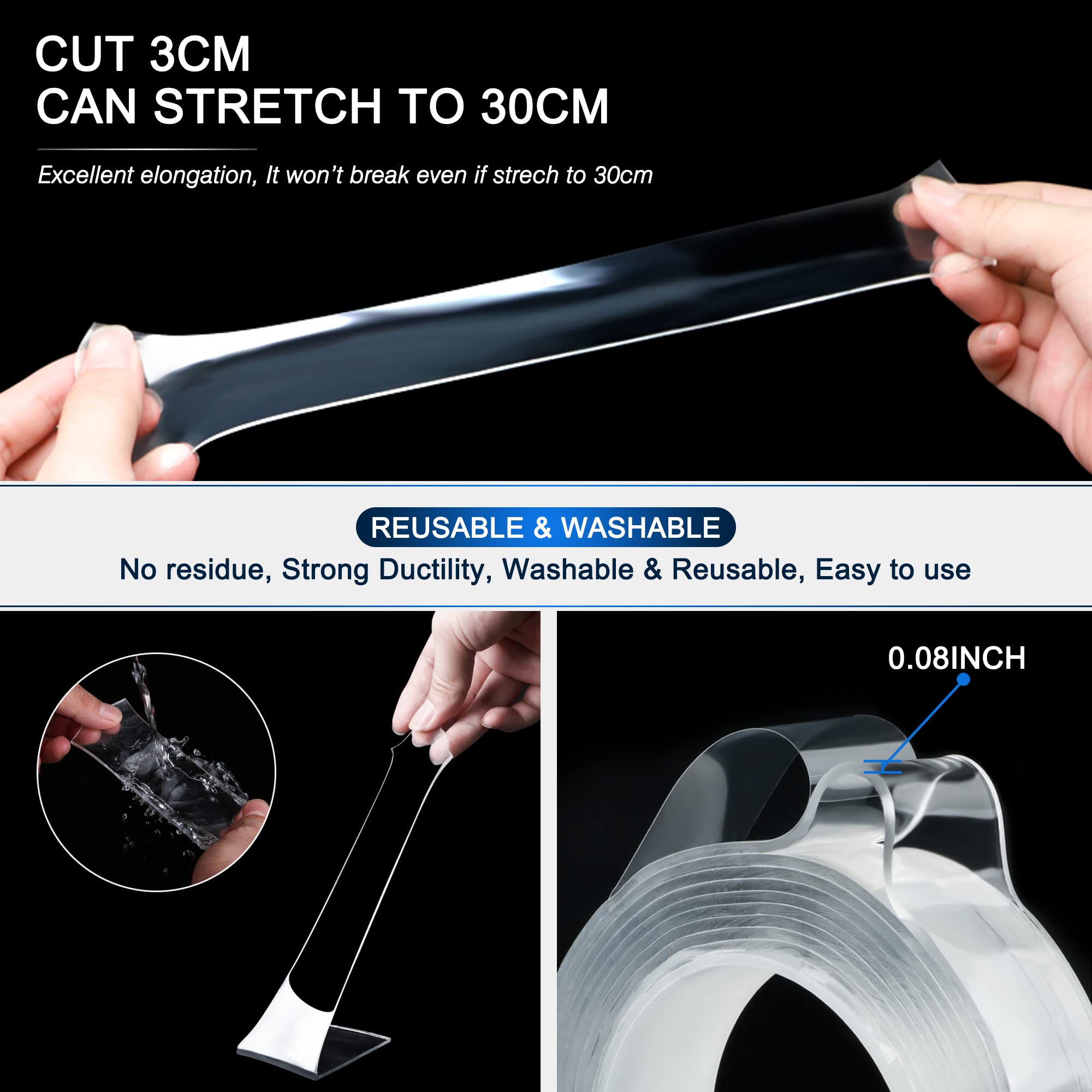 SANKEMU nano gel grip tape for indoor outdoor use