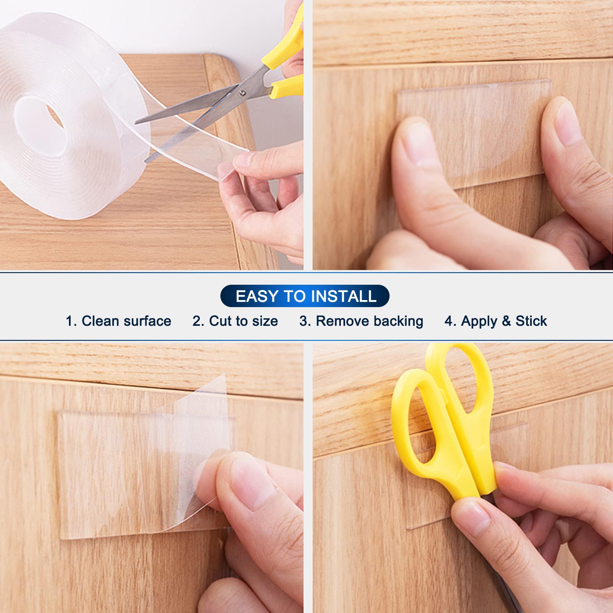 SANKEMU wall rug poster mounting tape on surfaces