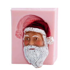 Santa Face Silicone Mold for fondant and chocolate