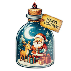 Santa Ornament SantaCRM5 535 product image with story card
