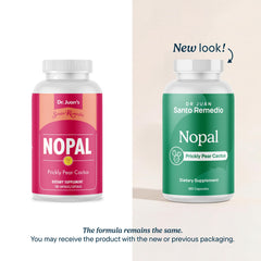 Santo Remedio Nopal prickly pear capsules