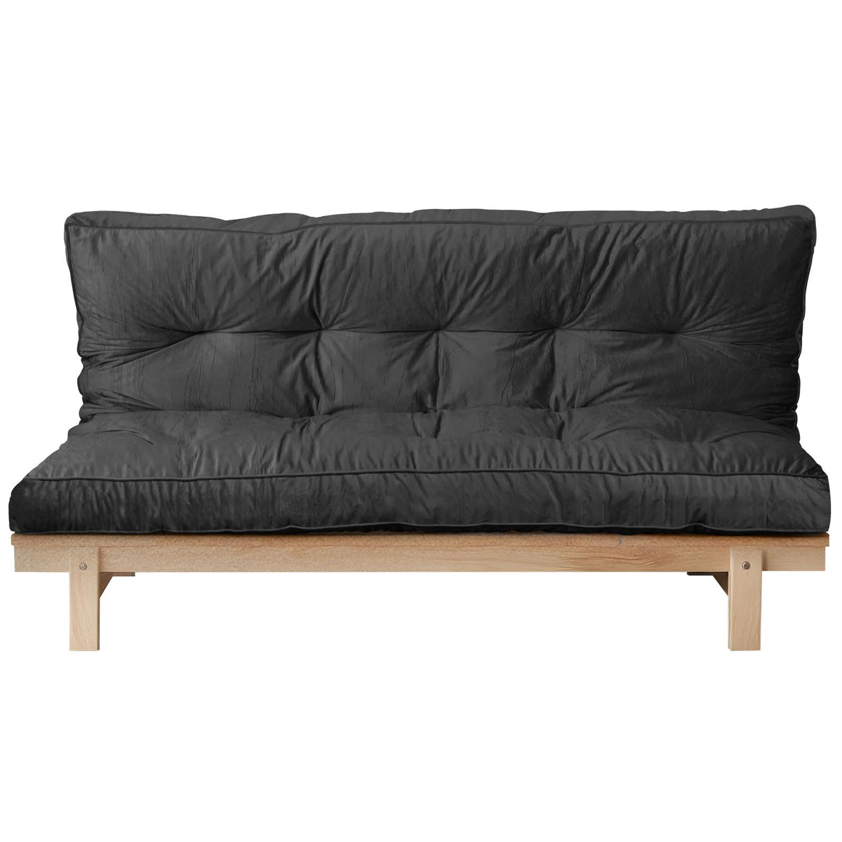 SANXUO Futon Mattres full size 6in black mattress surface 54 x 80