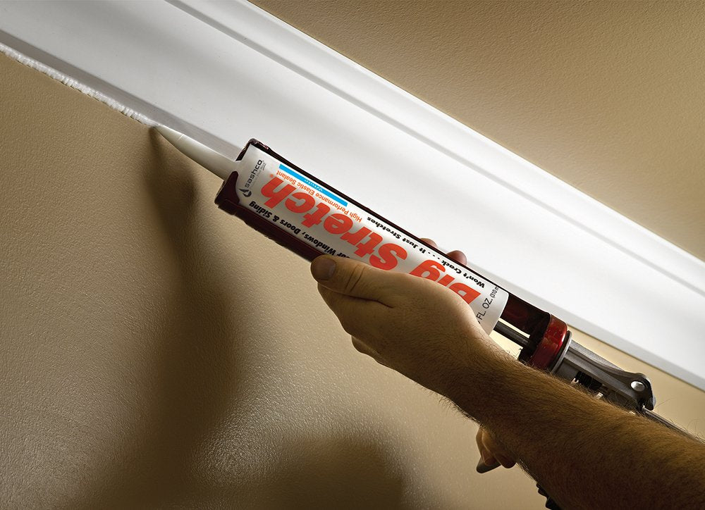 Sashco Big Stretch interior exterior caulk for windows and doors