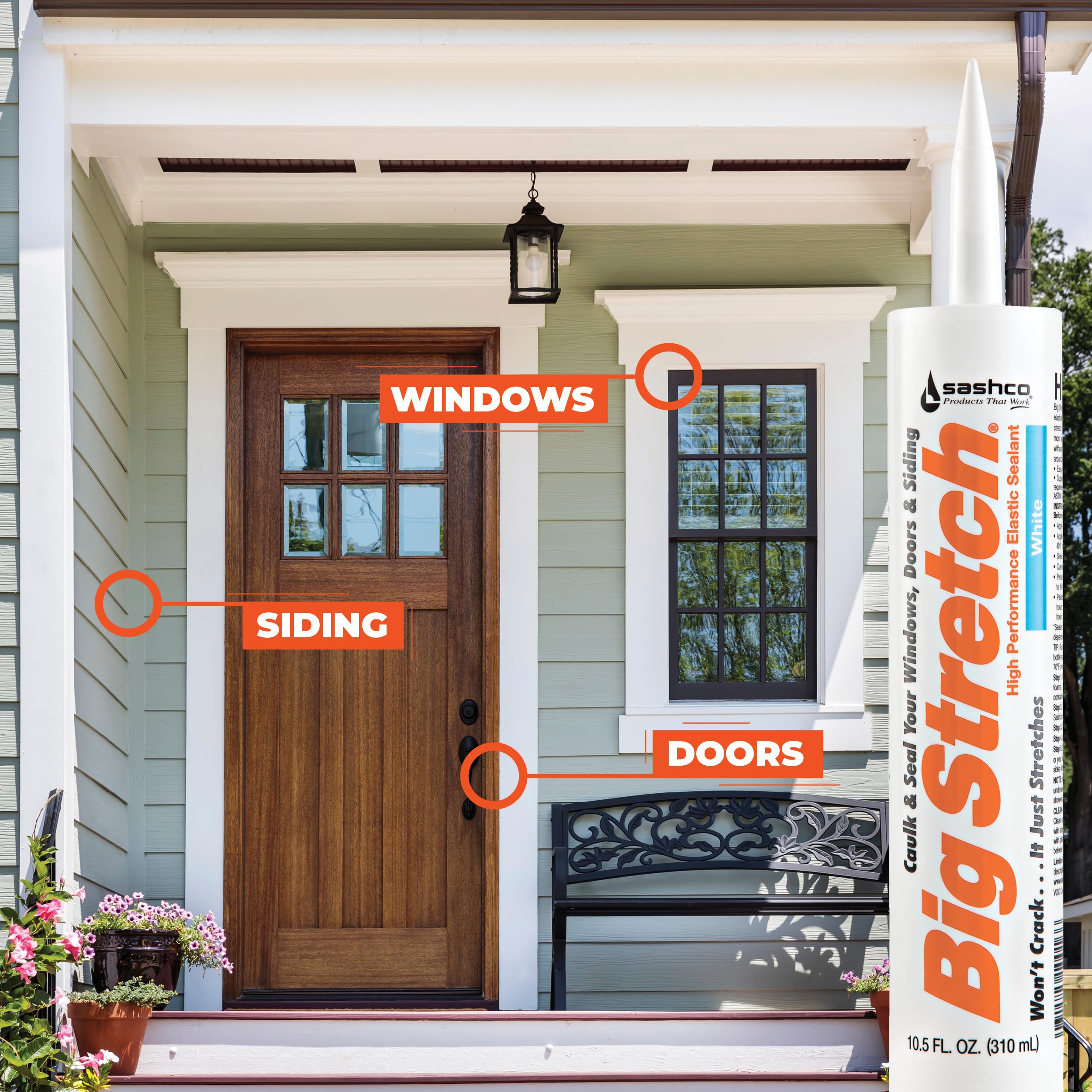 Water cleanup for Sashco Big Stretch caulk