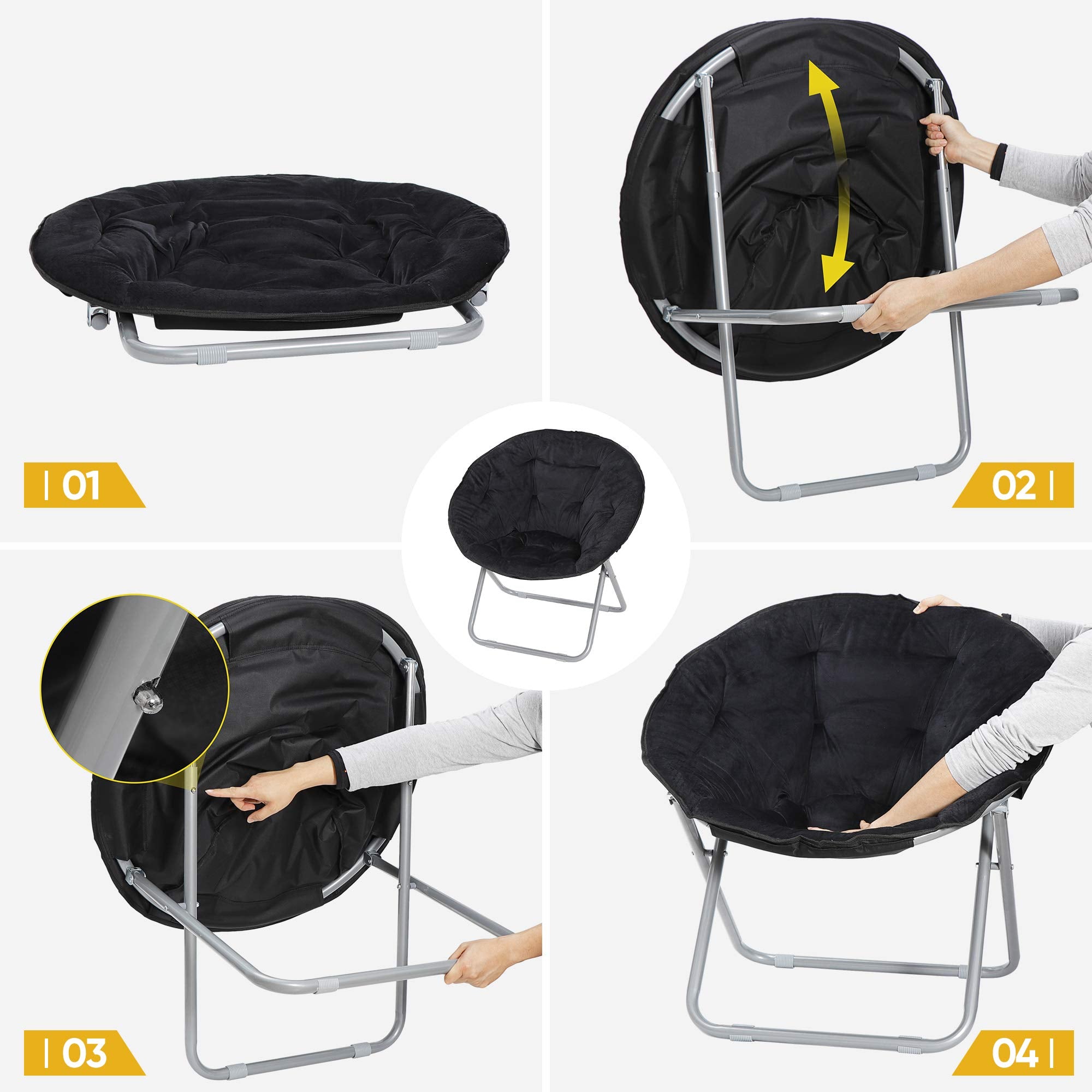 Soft plush cushion on Saturnpower chair