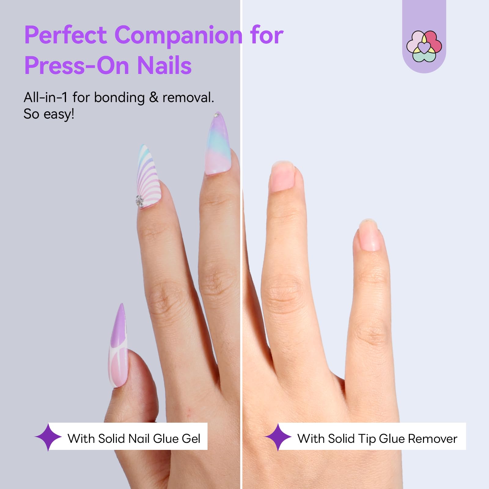 60ml solid nail glue gel by SAVILAND