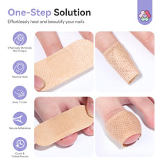 SAVILAND toe nail patches 64Pcs box