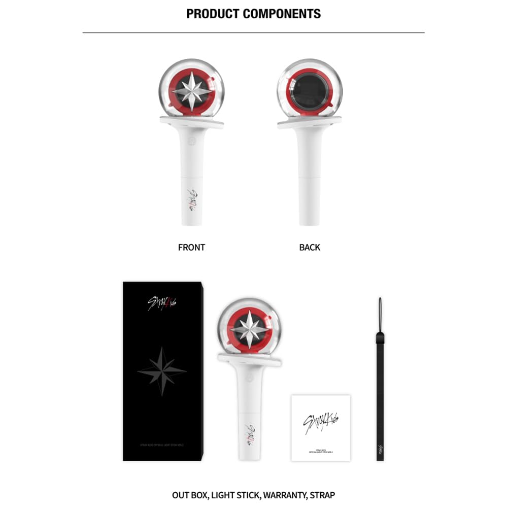 Blue flash indicates light stick pairing with app
