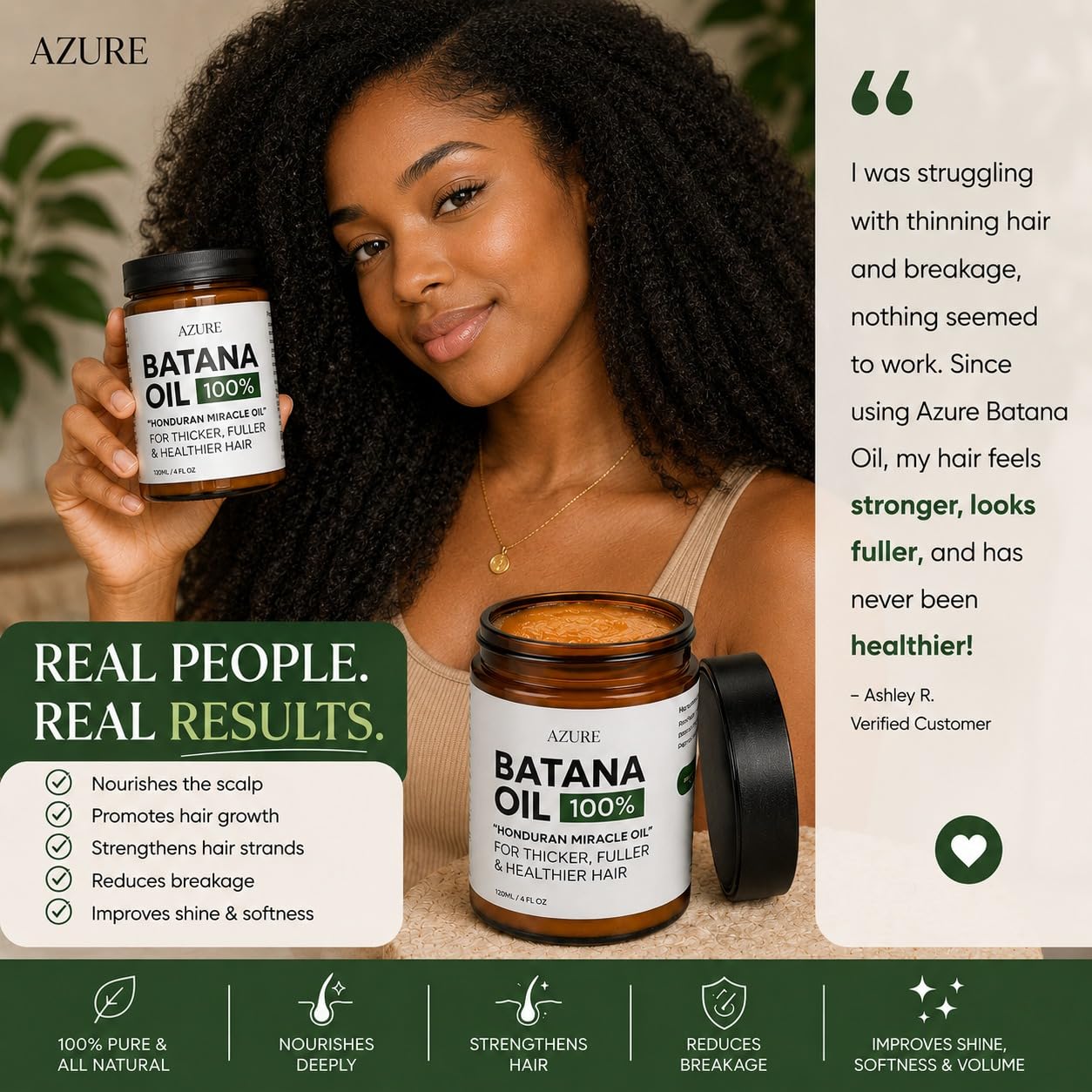 Usage: massage into scalp and hair 3-4 times weekly
