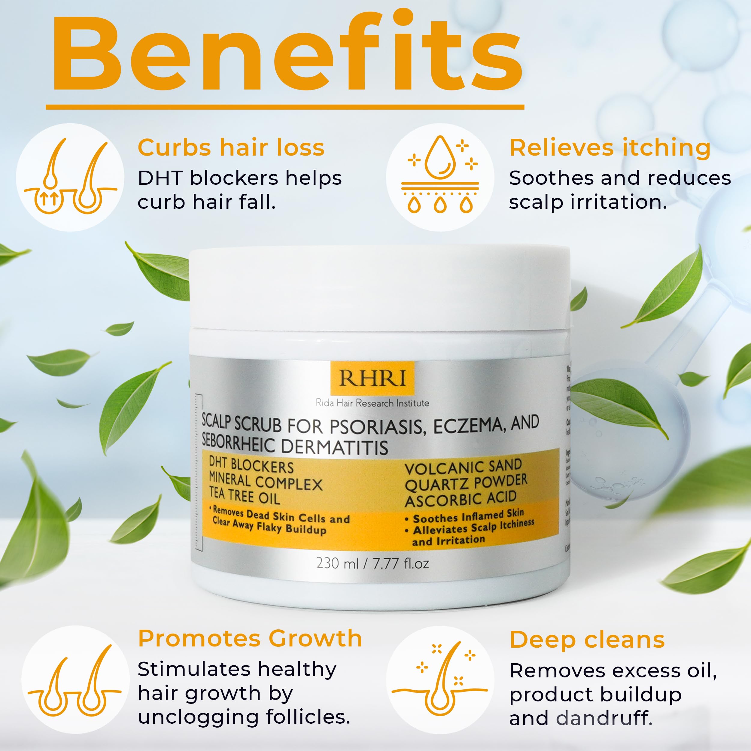 Scalp care product packaging 7.7 Fl Oz image