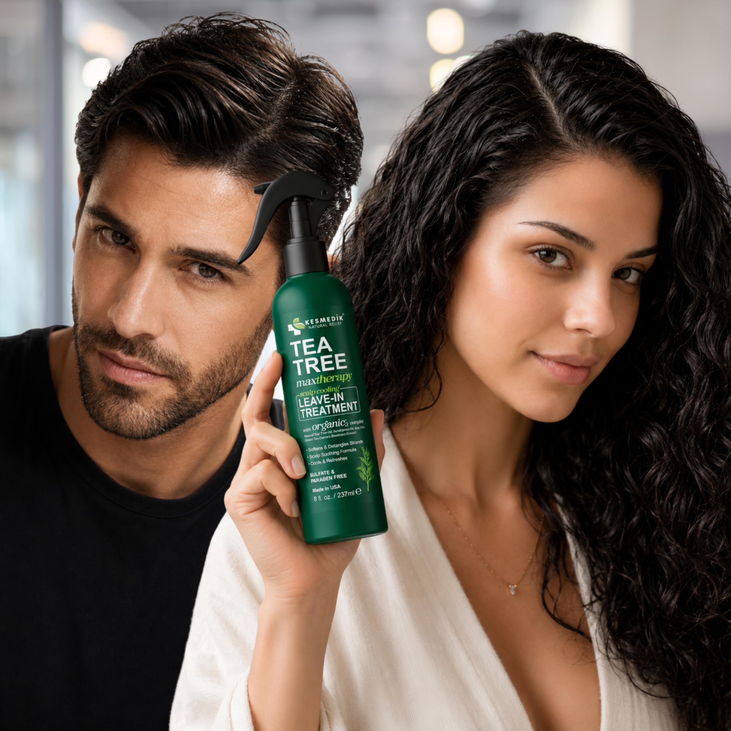 Scalp care Tea Tree Leave-In Conditioner Spray bottle