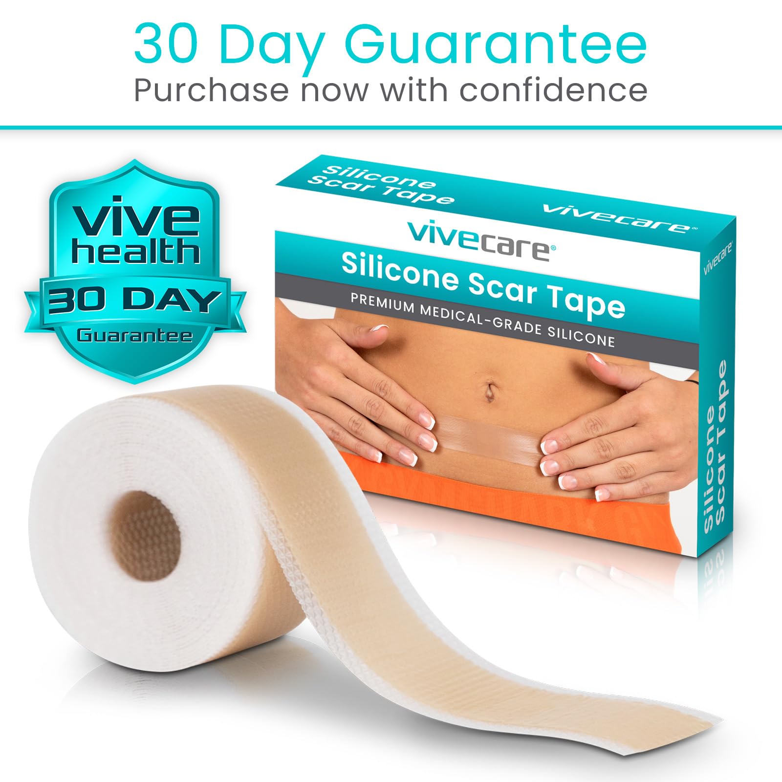 ViveCare scar tape product line closeup image