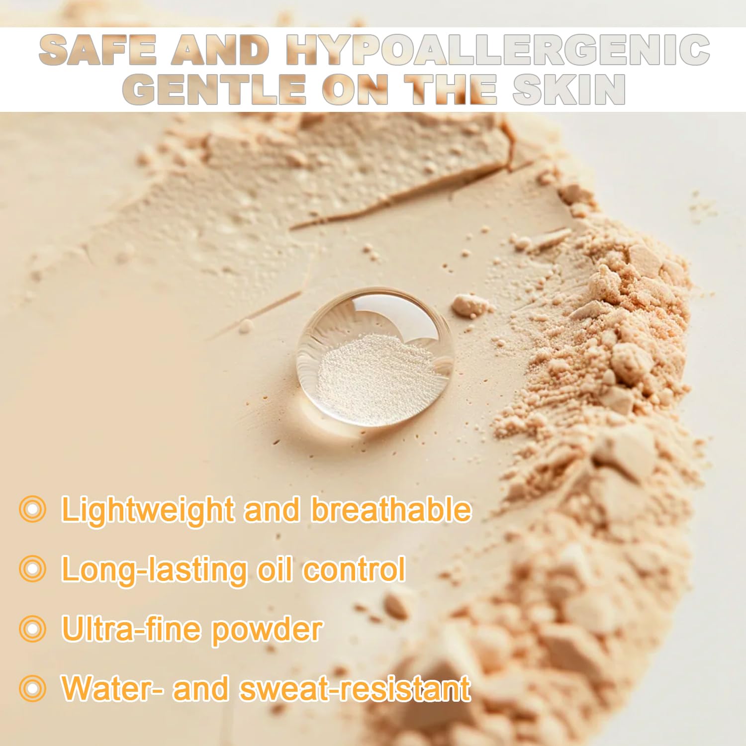 Oil control and matte finish from Scarman powder