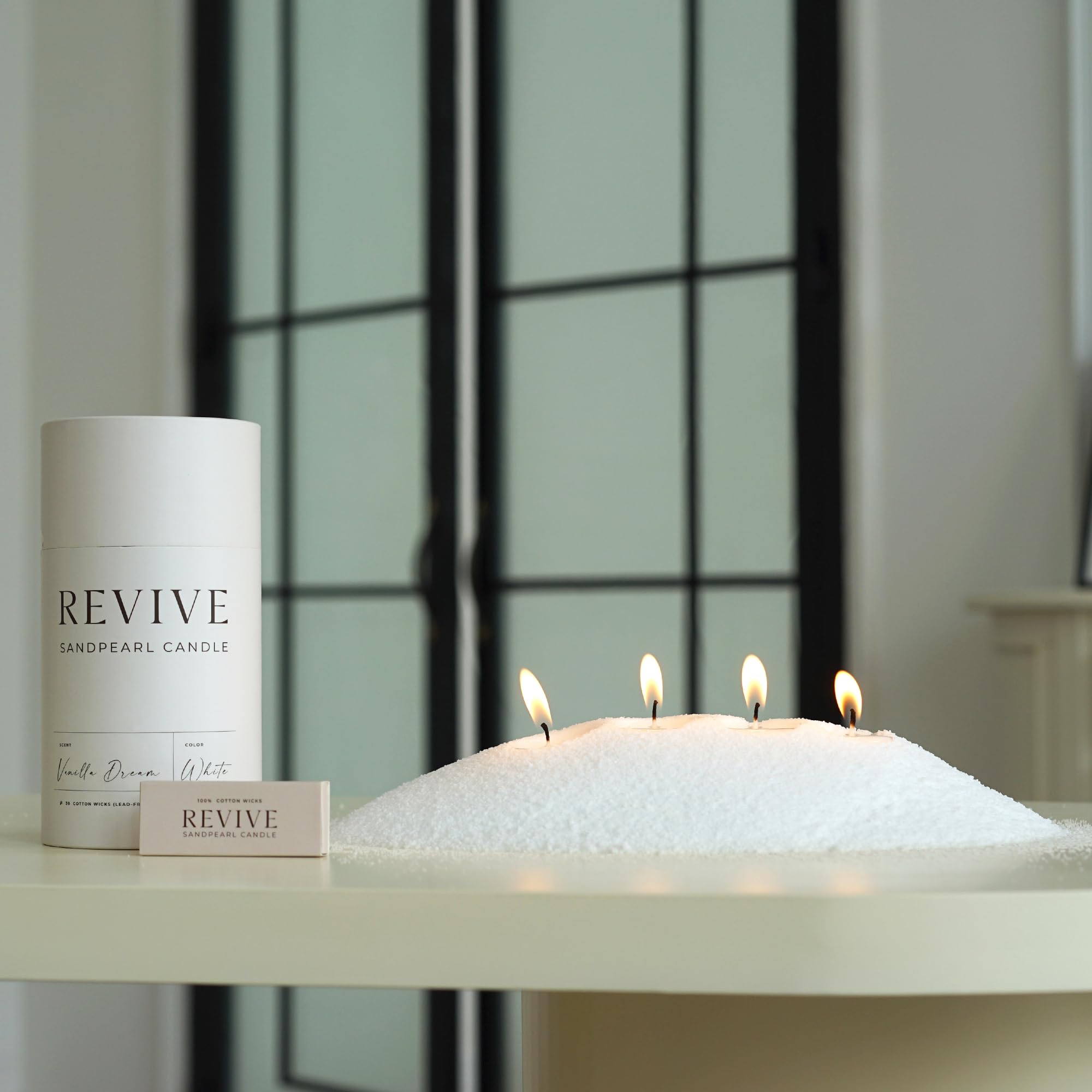 Refillable candle system designed for jars and mugs