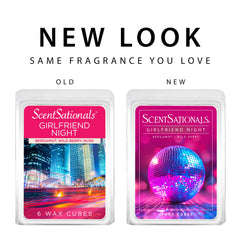ScentSationals 24 cubes wax melts packaging
