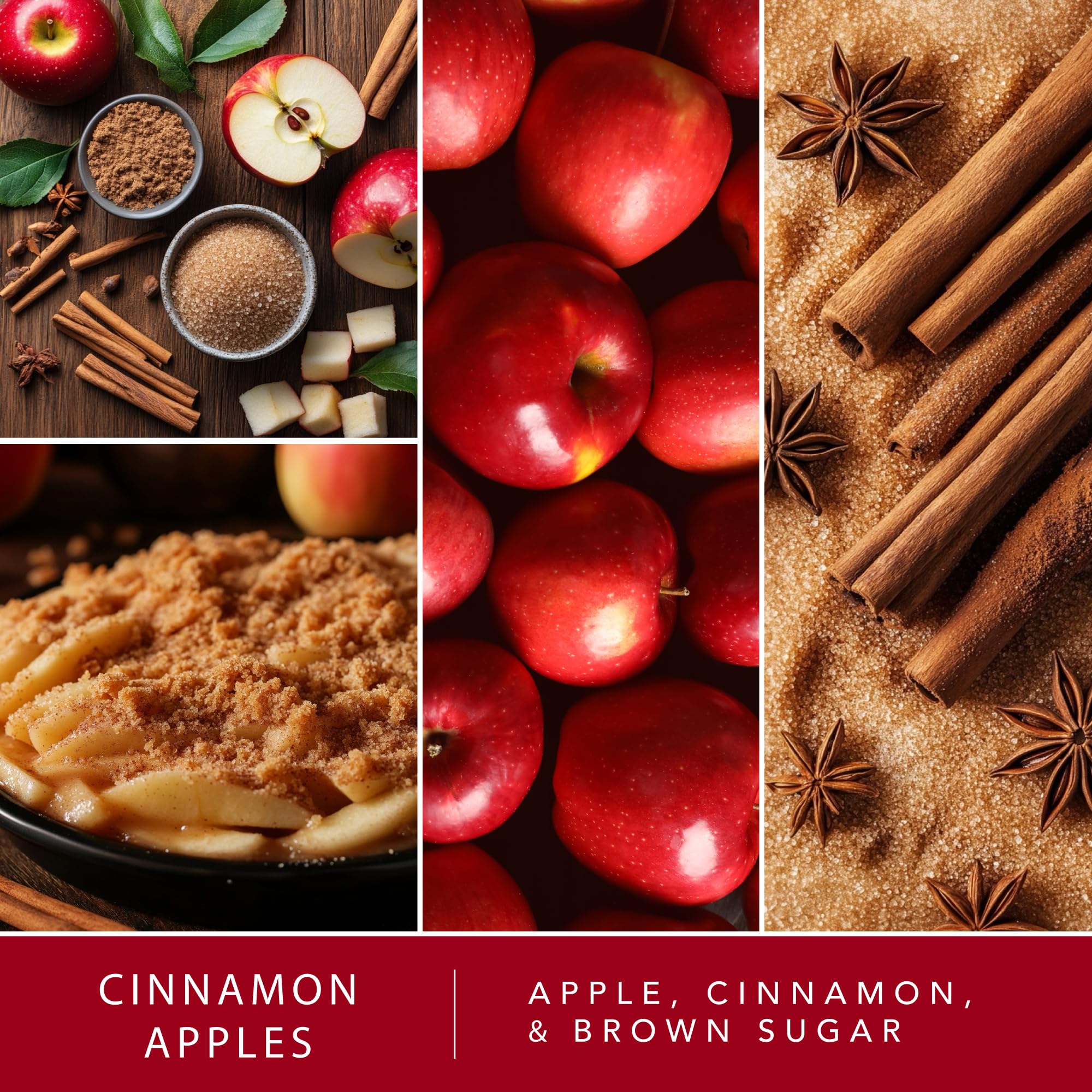 Scentsationals Cinnamon Apples wax cubes 10oz