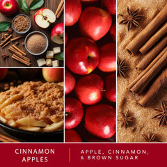 Scentsationals Cinnamon Apples wax cubes 10oz