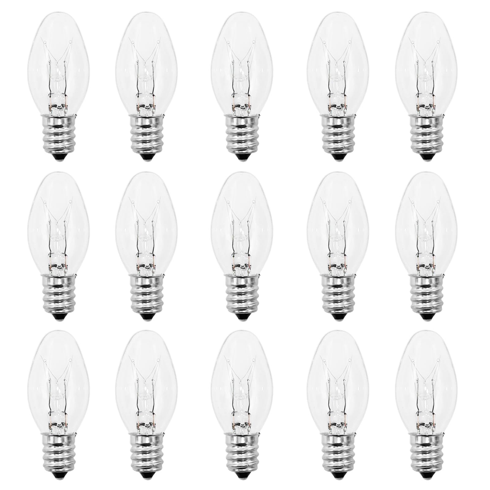 Scentsy light bulbs 15 pack 15W E12 for salt lamp