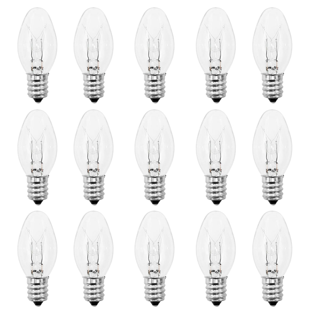 Scentsy light bulbs 15 pack 15W E12 for salt lamp