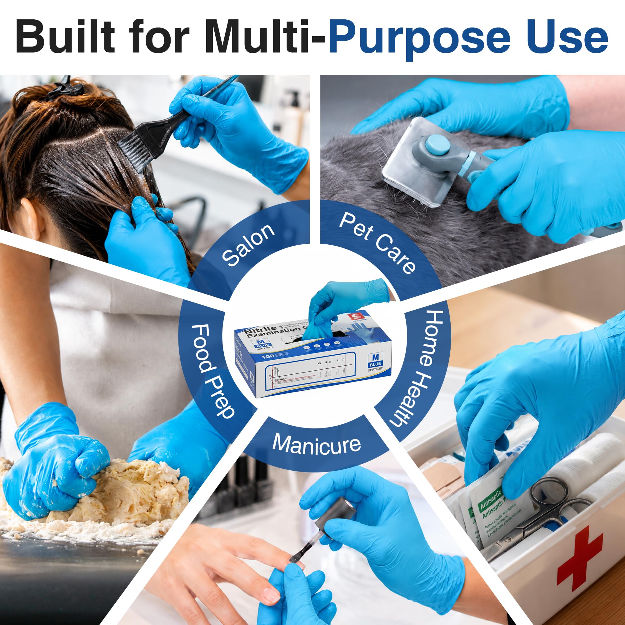 Schneider micro-textured nitrile glove for secure grip