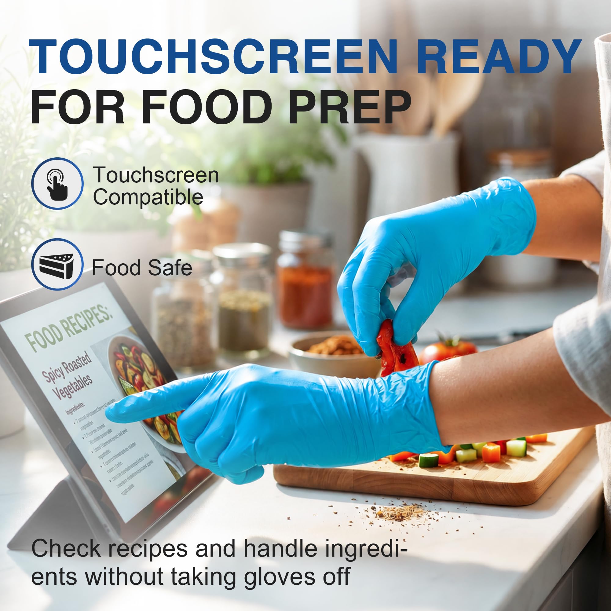 Schneider nitrile glove suitable for medical exams and procedures