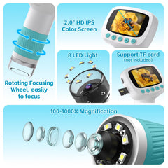 Science edu digiscope for kids
