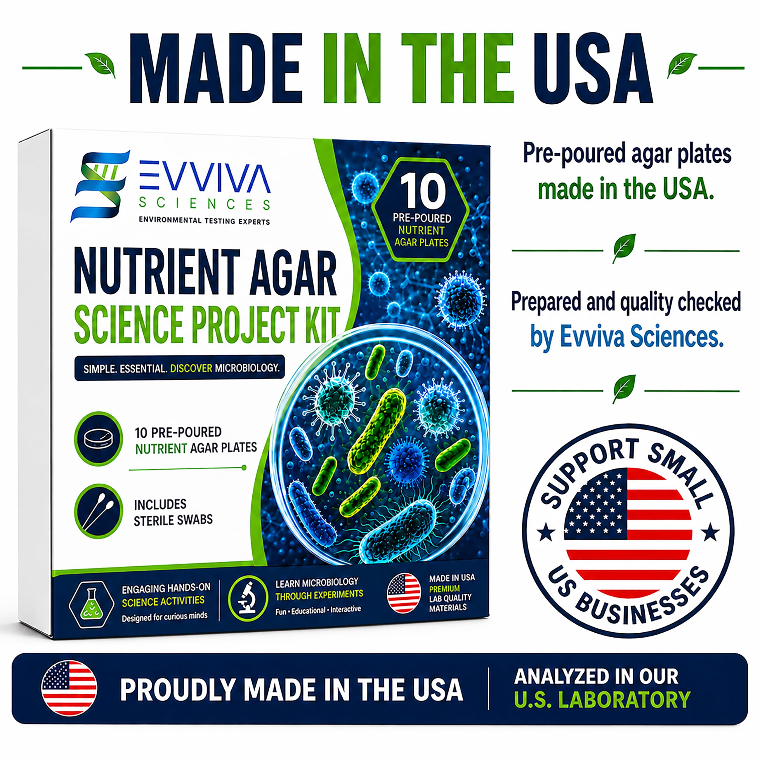 Experiment eBook included with Evviva Sciences kit