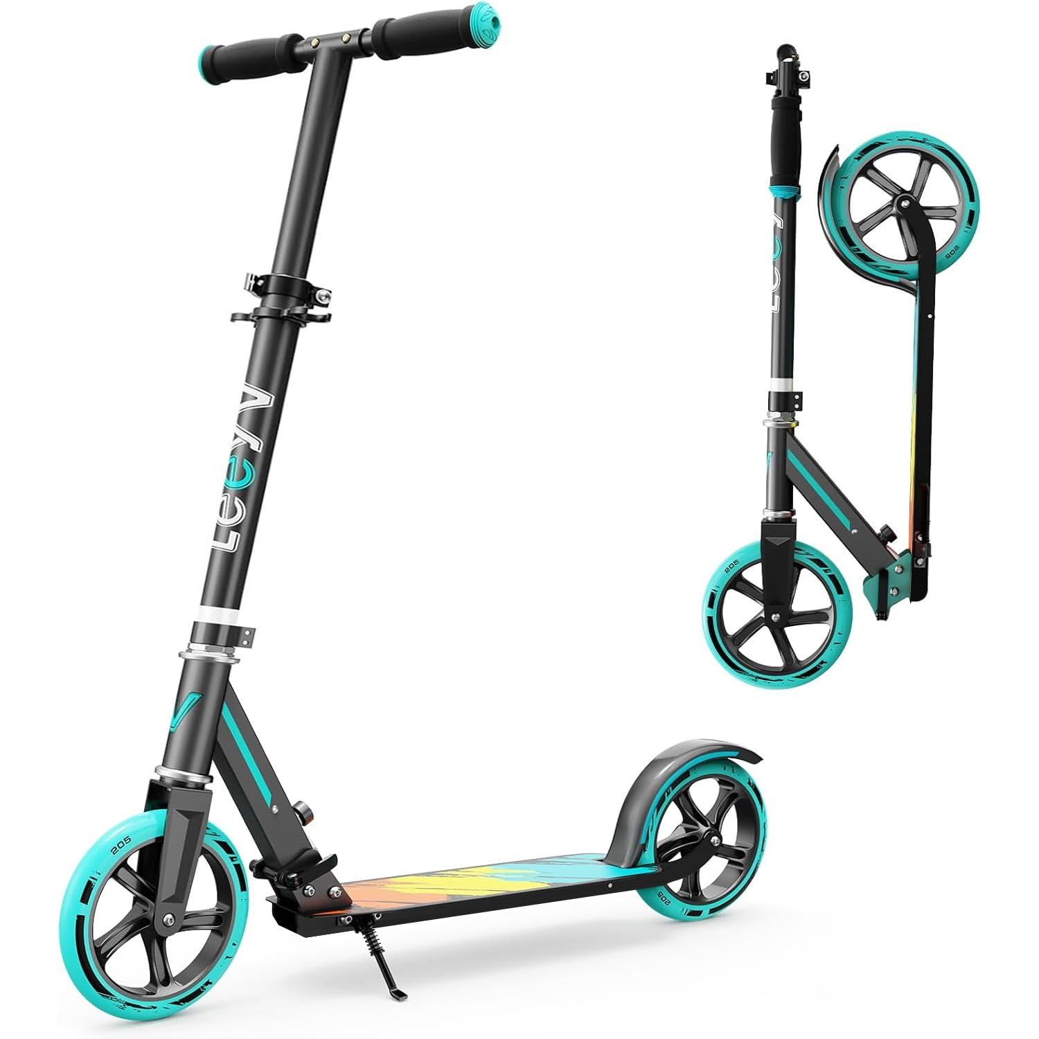 Scooter for Kids 6–12 and Adults adjustable handlebar