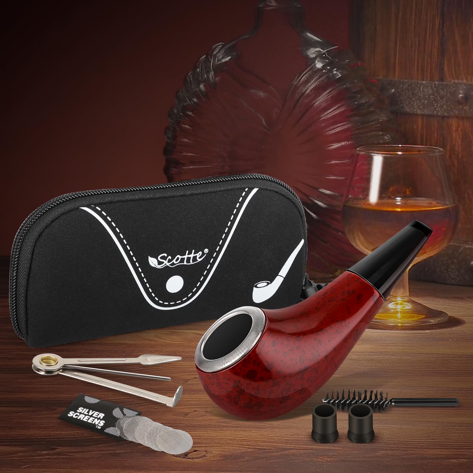 Easy to clean and maintain Scotte Shiny Pipe Small Pipe