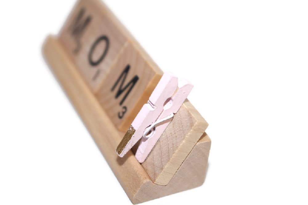 Scrabble tiles frame from Hiding Place Boutique