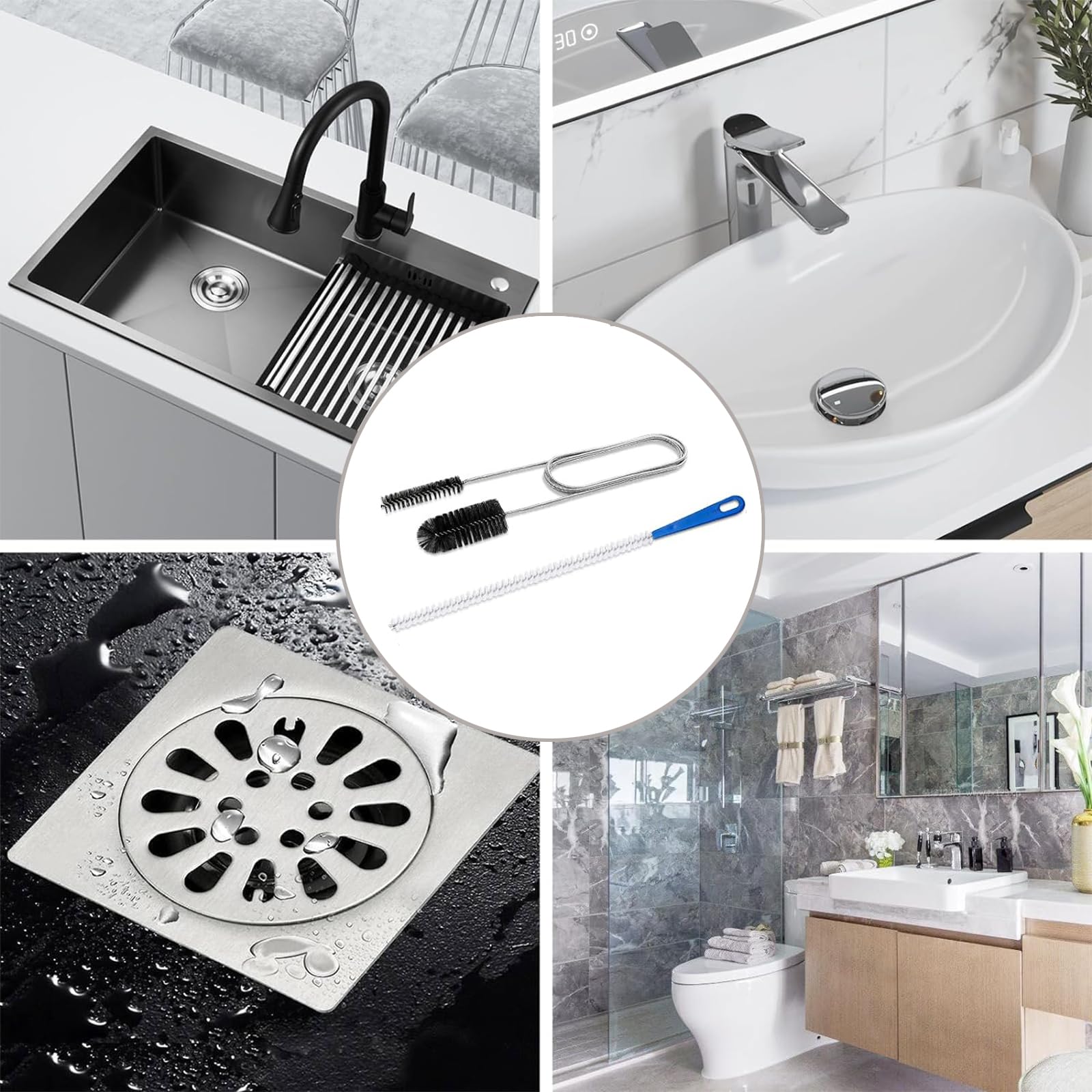 Scratch-free head design protects pipes during cleaning