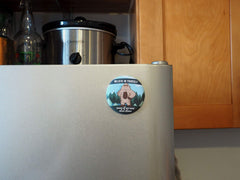 Scratch-resistant matte finish on Bigfoot magnet