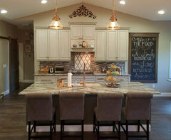 Unfinished Steel finish option for ornamental scroll metal wall decor