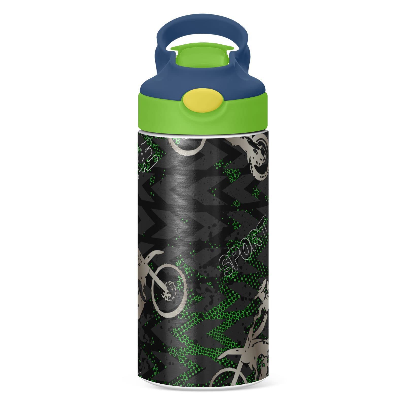 Insulated 12oz SDMKA bottle with BPA-free liner