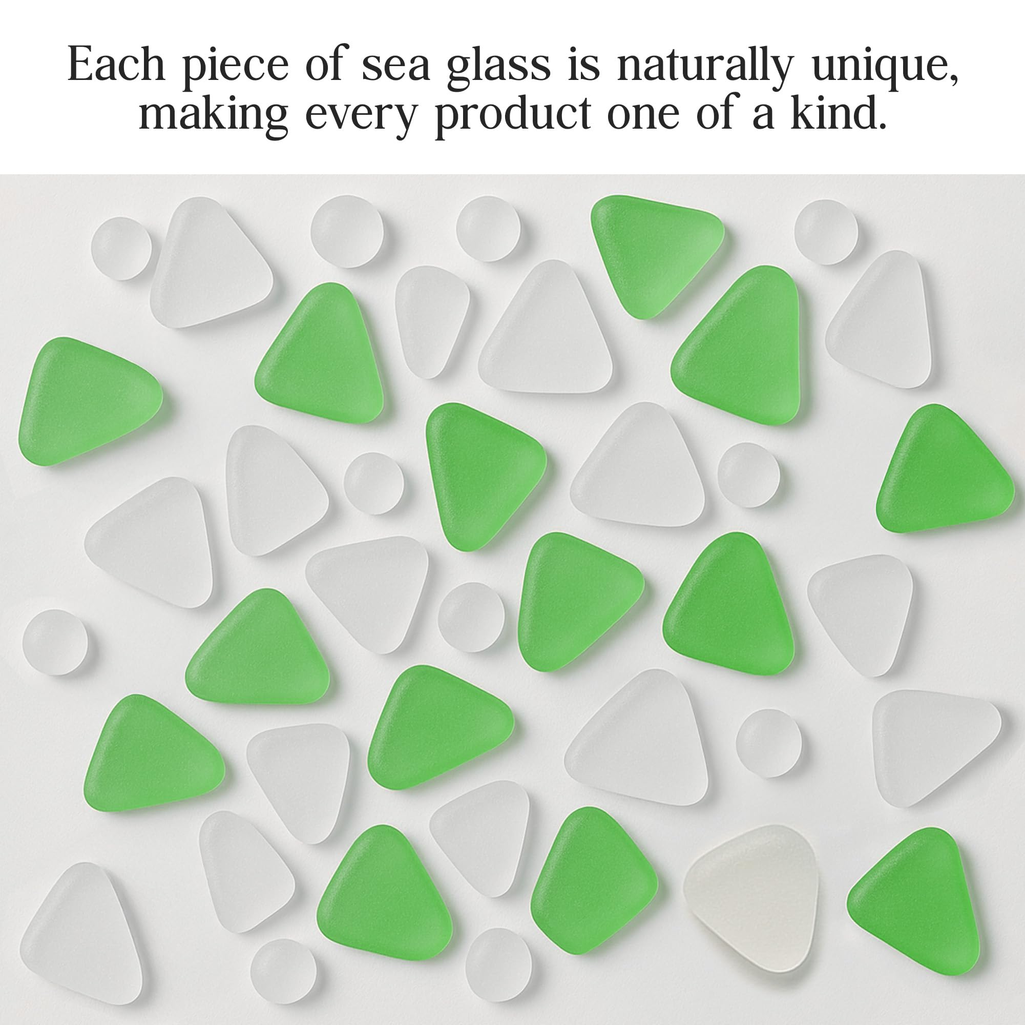 Heartfelt friendship keepsake sea glass ornament