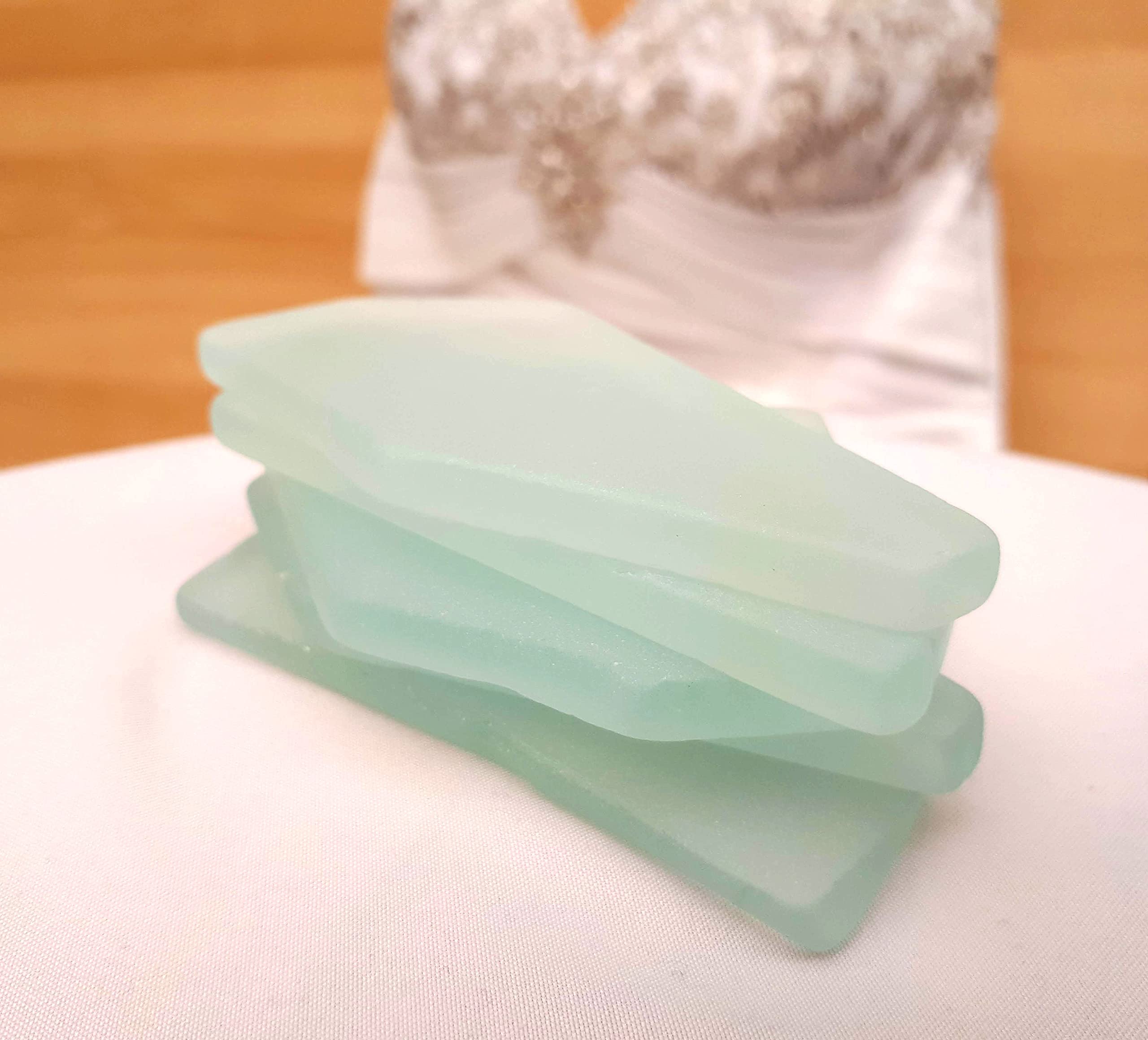 Blank sea glass place cards 20 count