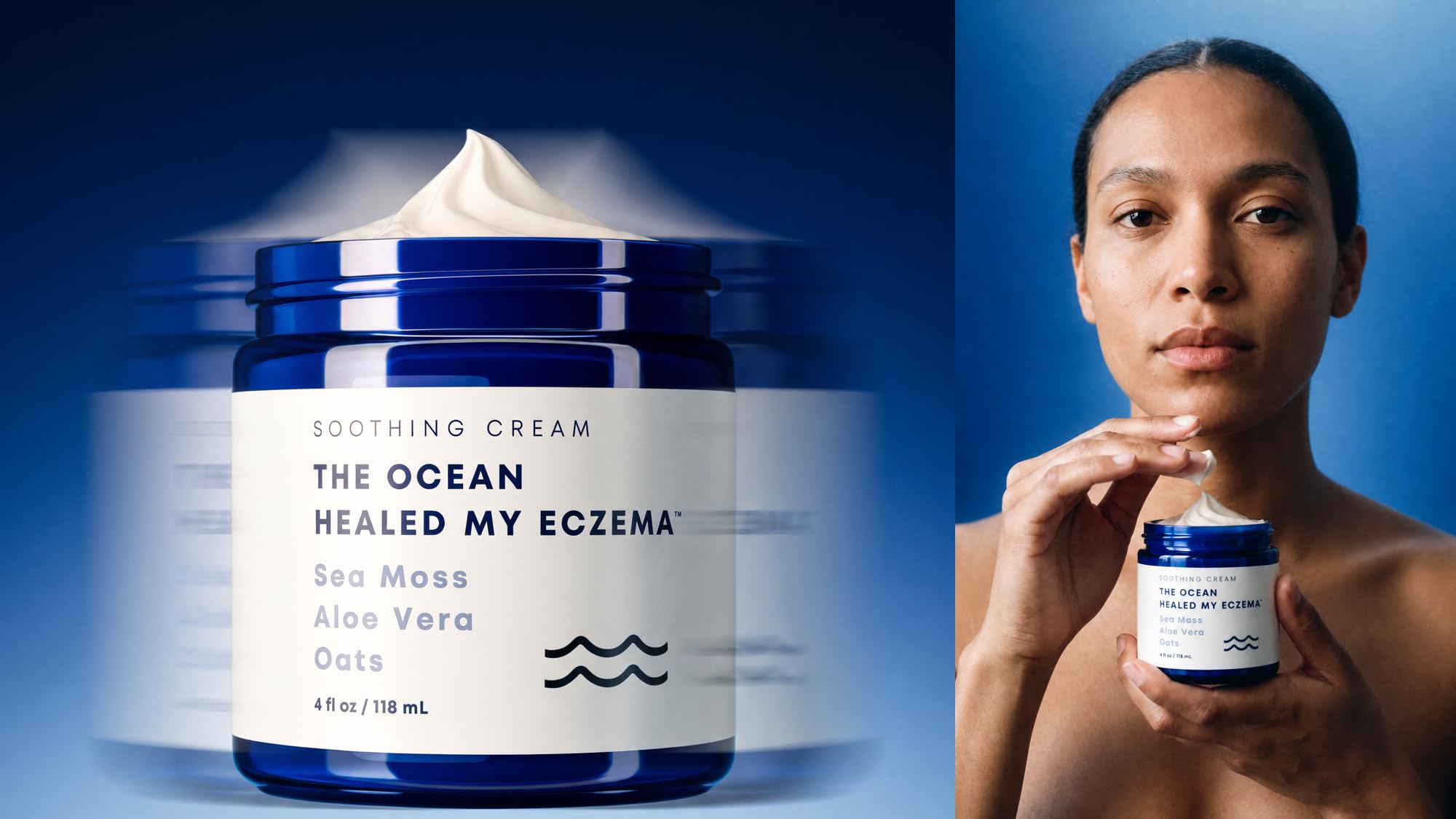 Sea moss eczema cream for all ages
