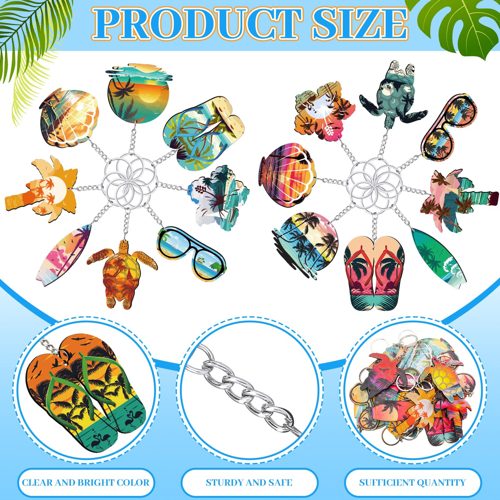 Shell keychain design Ferreve set