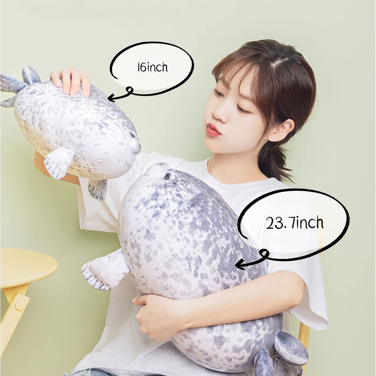 Realistic seal design suitable for adults and kids