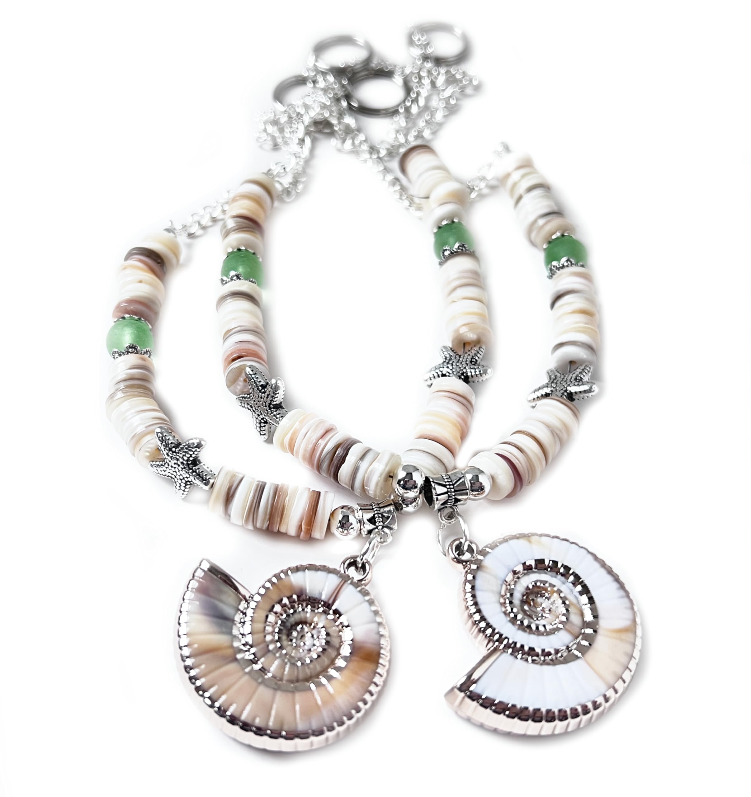 Beaded coastal curtain tie back