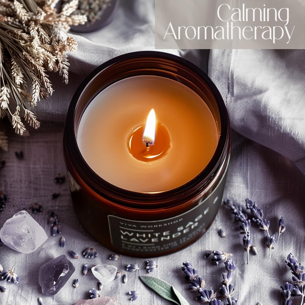 Candle with cedar and sandalwood base and cotton wick