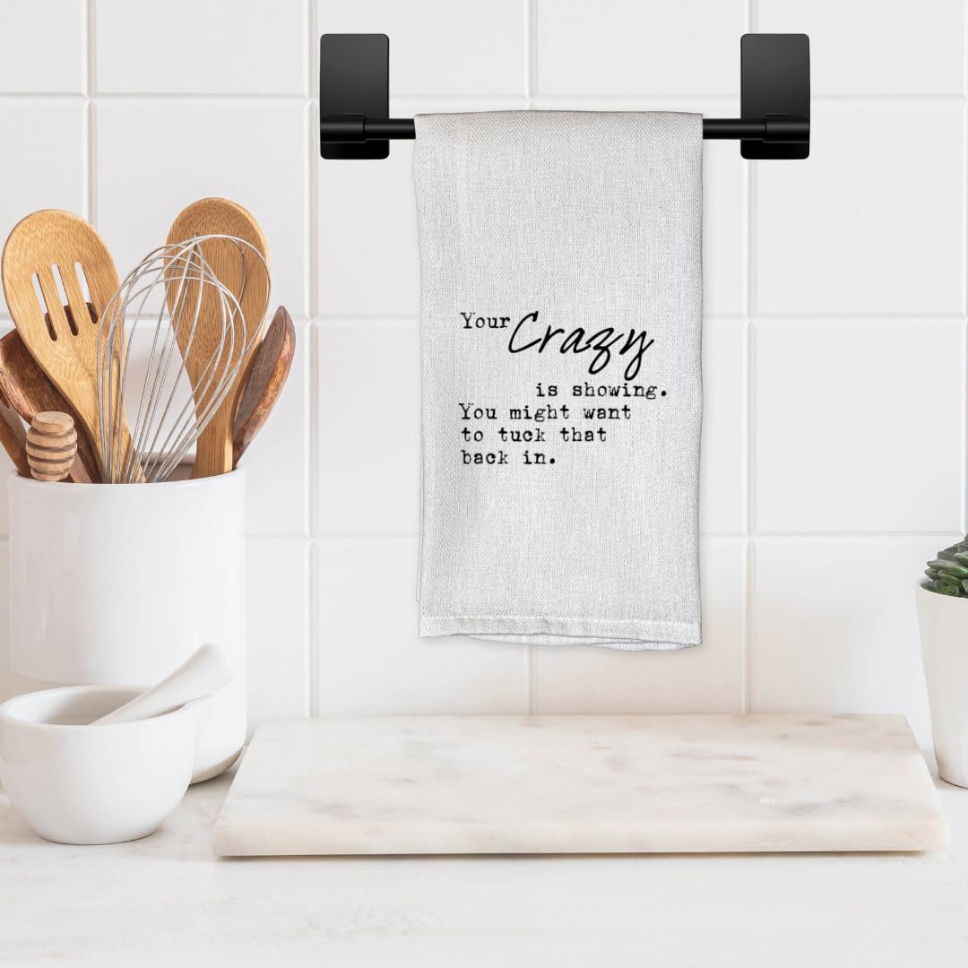 Second Nature By Hand hand printed towel 100% cotton