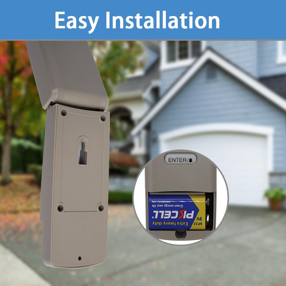 Keyless entry keypad supports up to 3 openers