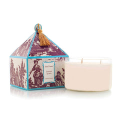Seda France Japanese Quince 3 Wick Candle packaging