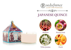 3 Wick Candle Seda France Japanese Quince product