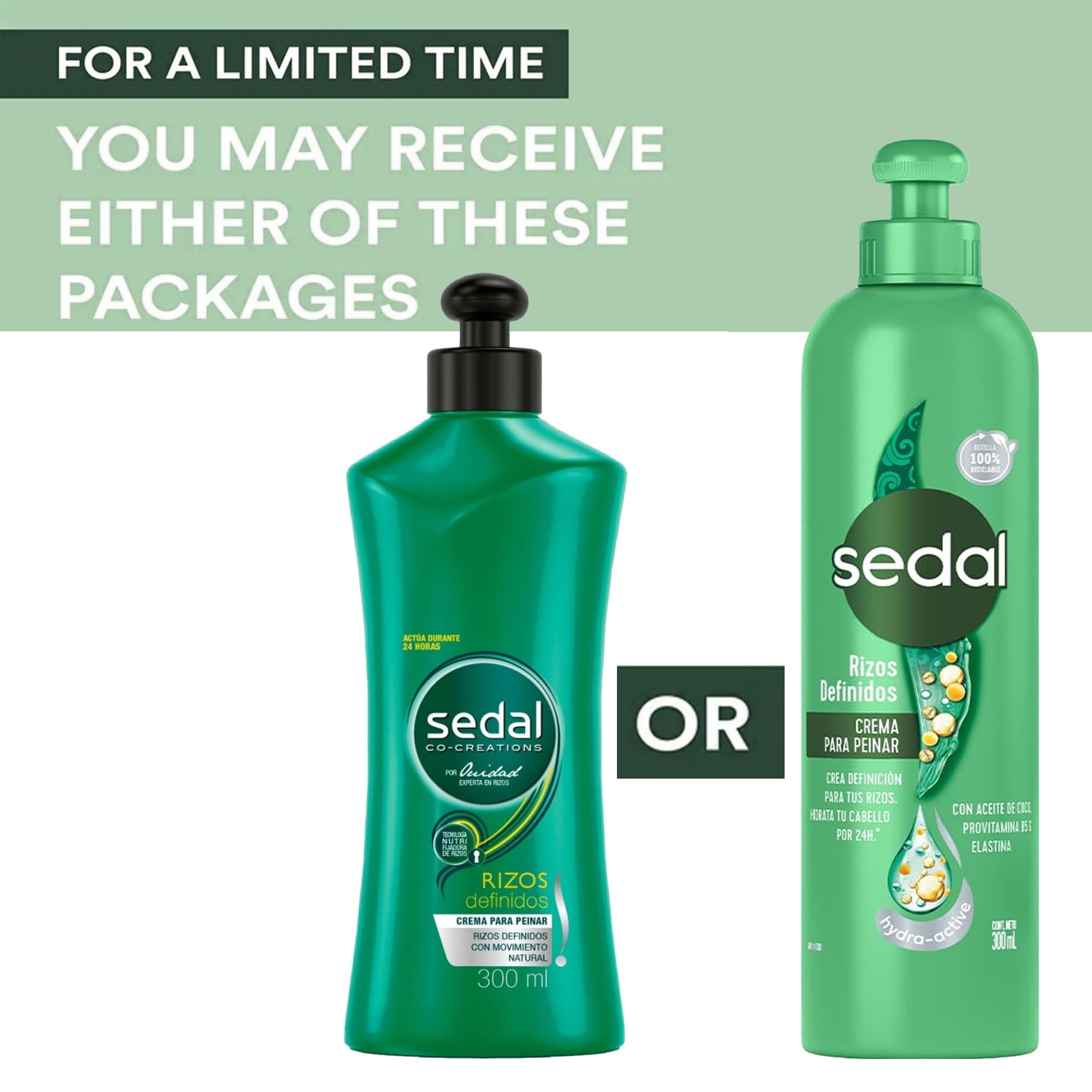 Two 300ml tubes in Sedal 2-pack