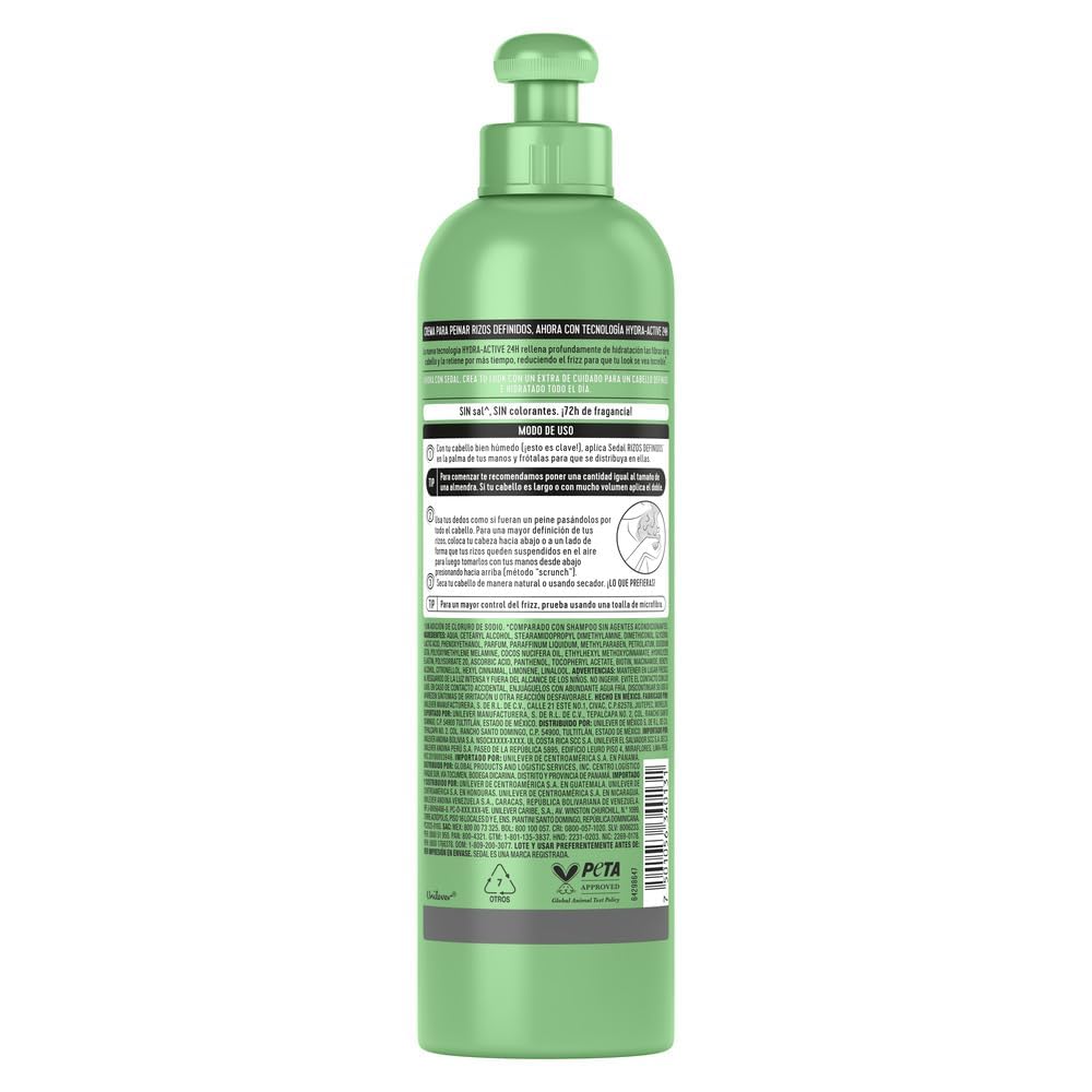 Sedal Texturizing cream packaging for curly hair