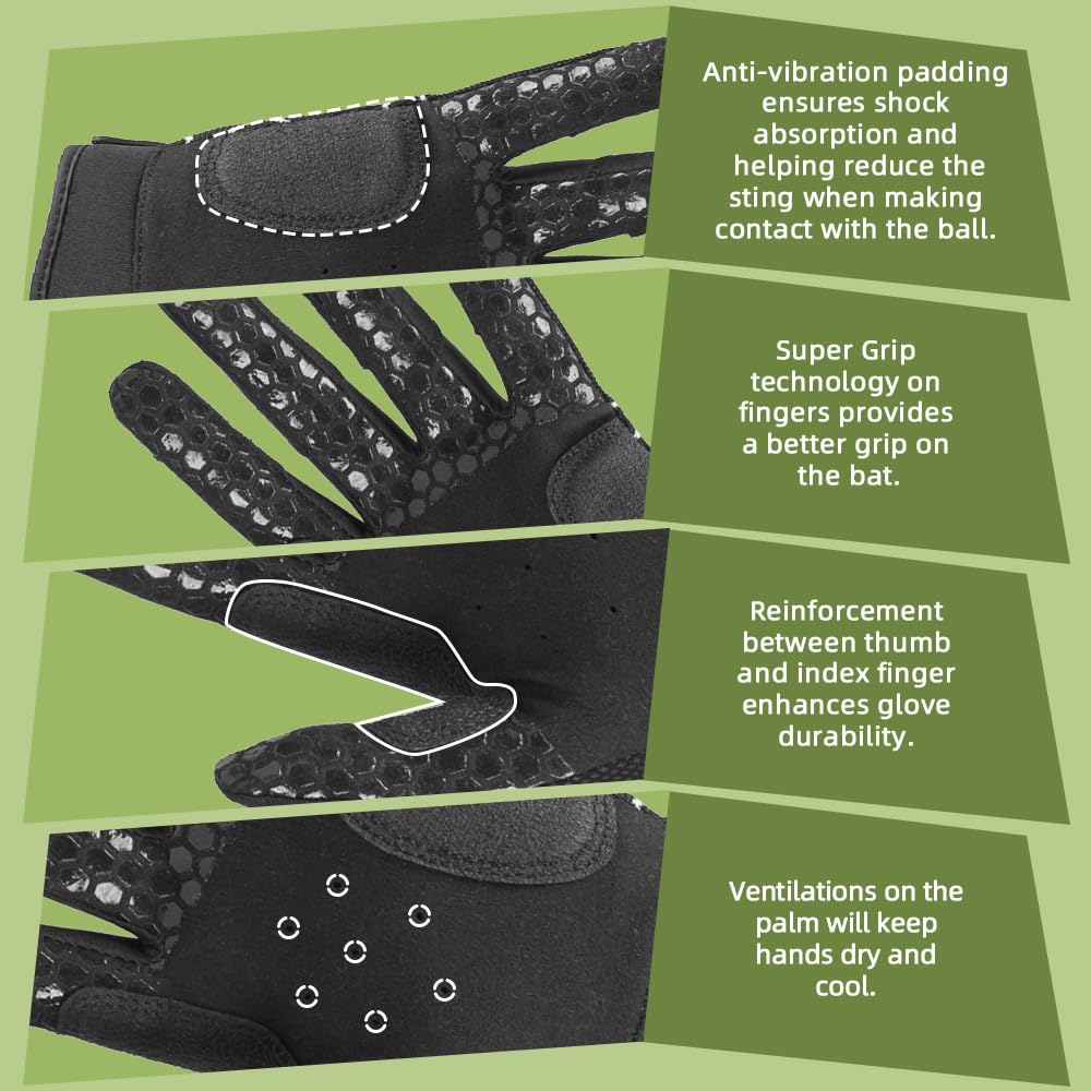 Seibertron B-A-R PRO 2.0 gloves padded palm ventilation perforations