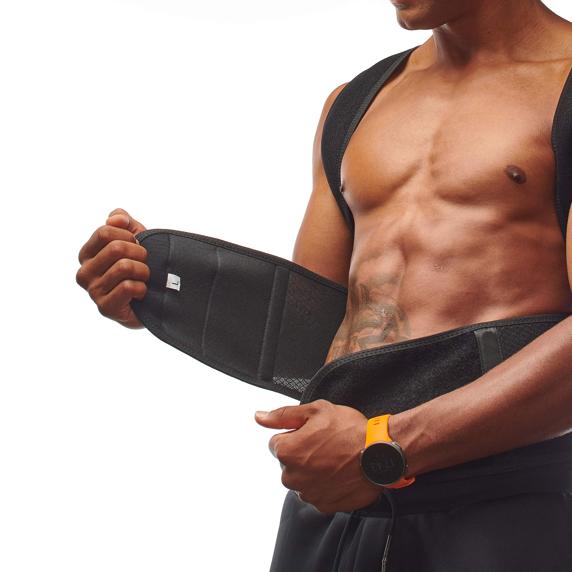 Packaging and instructions for Selbite posture corrector